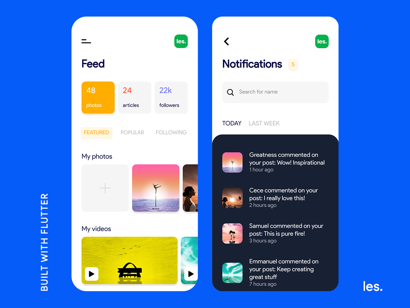 Flutter Ui Design Examples